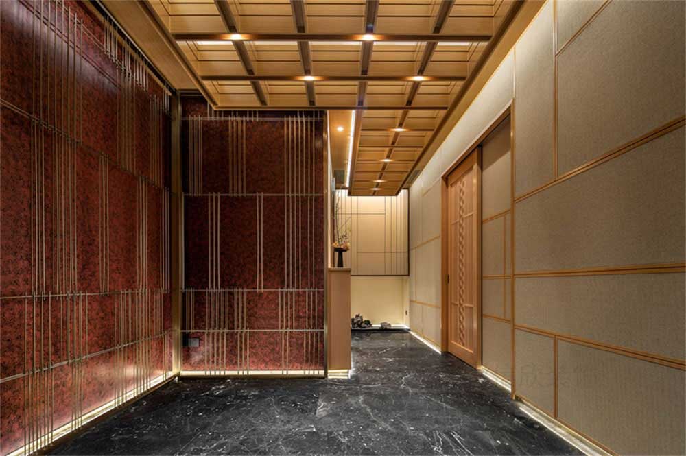 深圳寶安日式風格壽司店裝修設計走廊 深圳寶安日式風格壽司店裝修設計走廊