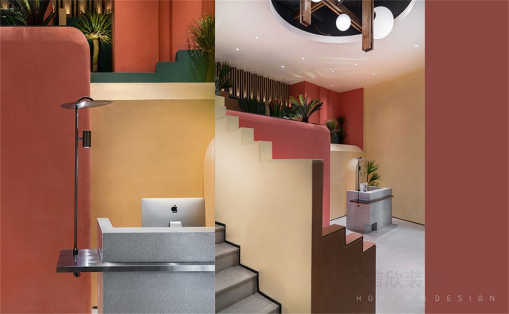 深圳南山現代簡約風格火鍋店裝修設計前臺 深圳南山現代簡約風格火鍋店裝修設計前臺