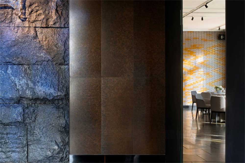 深圳南山新中式餐廳裝修設計案例材料質感 深圳南山新中式餐廳裝修設計案例材料質感