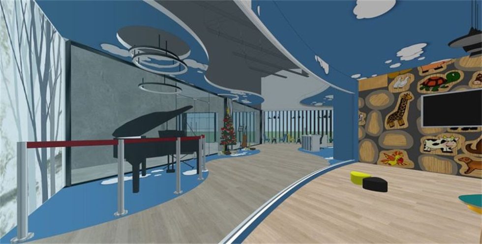 深圳市龍華區觀瀾塔蘭特國際藝術培訓中心門廳 深圳市龍華區觀瀾塔蘭特國際藝術培訓中心門廳