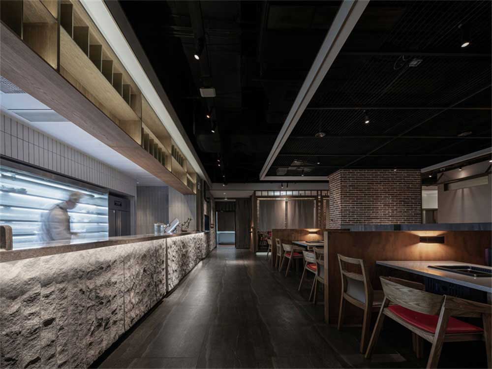 深圳羅湖工業風火鍋店裝修設計空間布局 深圳羅湖工業風火鍋店裝修設計空間布局