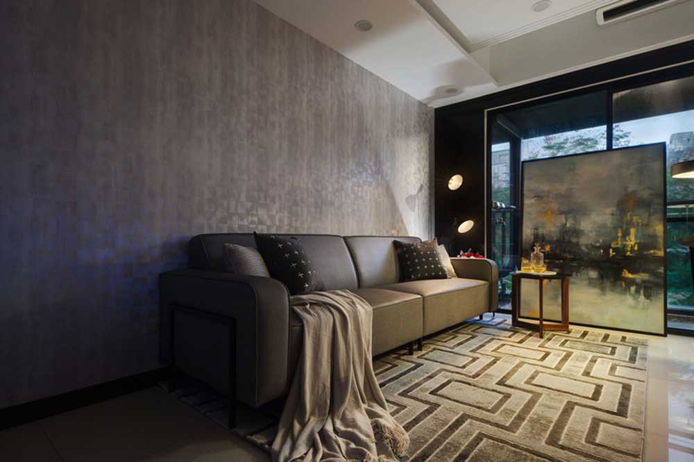 寶安華僑城瑞灣府簡約風格辦公室裝修高級灰沙發 寶安華僑城瑞灣府簡約風格辦公室裝修高級灰沙發