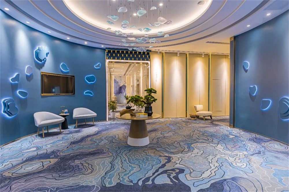 深圳龍崗藍(lán)調(diào)輕奢風(fēng)格酒吧裝修設(shè)計氛圍調(diào)性