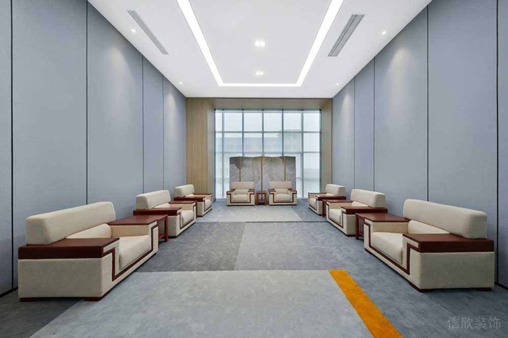 南山區訊美科技廣場現代風格辦公室裝修接待室 南山區訊美科技廣場現代風格辦公室裝修接待室