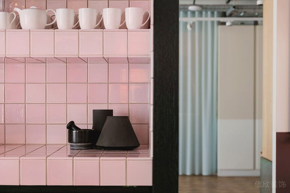 北歐風(fēng)格辦公場所案例茶水間設(shè)計裝修圖