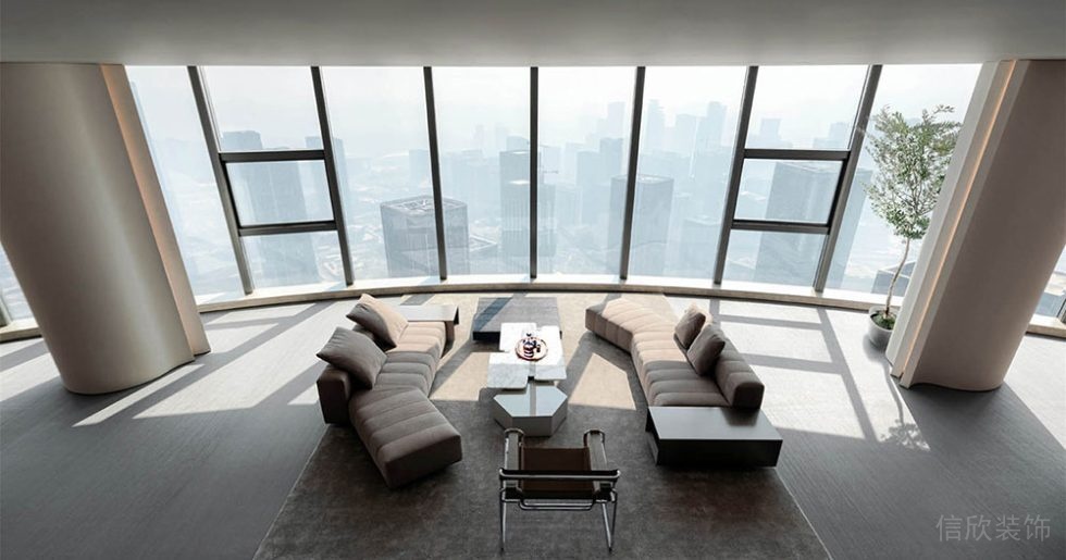 簡約風(fēng)格商務(wù)辦公室貴賓接待廳設(shè)計裝修圖