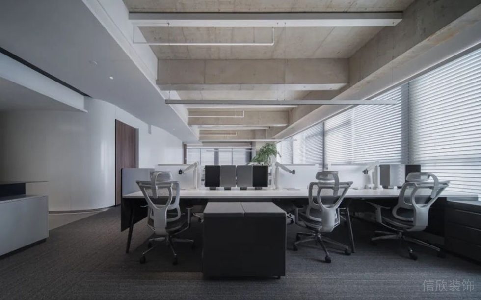 簡(jiǎn)約工業(yè)風(fēng)辦公場(chǎng)所案例辦公廳設(shè)計(jì)裝修圖