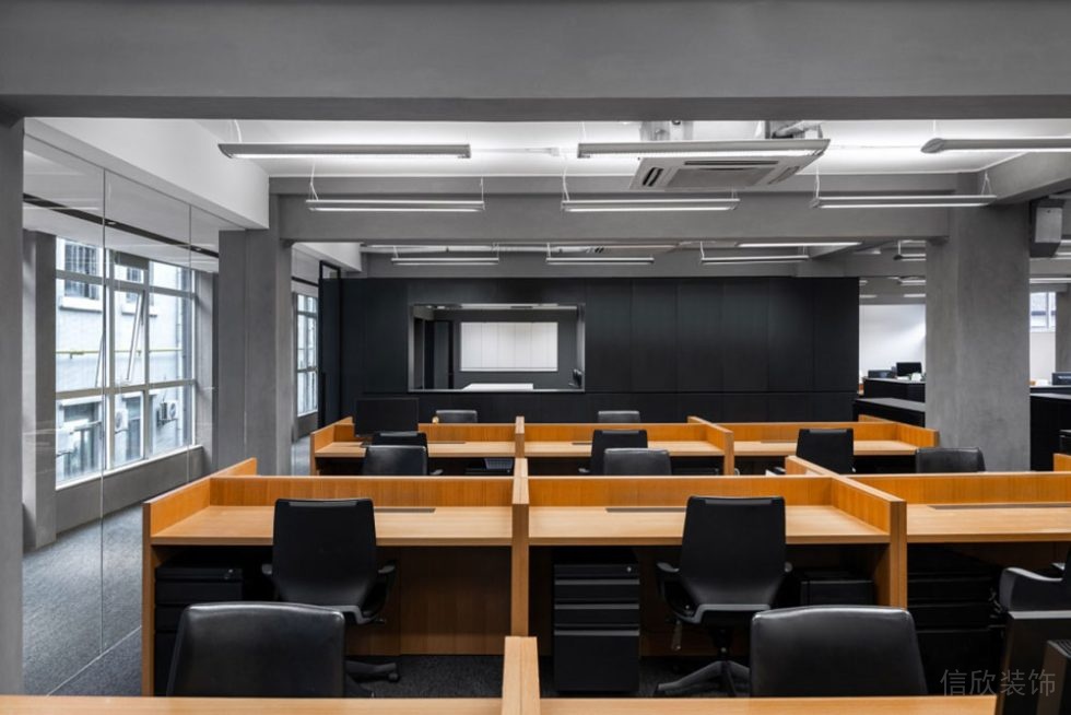 簡(jiǎn)約工業(yè)風(fēng)辦公場(chǎng)所辦公區(qū)設(shè)計(jì)裝修圖