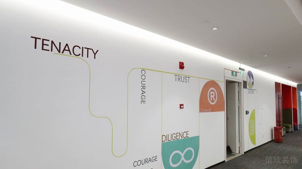 現(xiàn)代北歐風(fēng)辦公場所案例過廊空間設(shè)計(jì)裝修圖