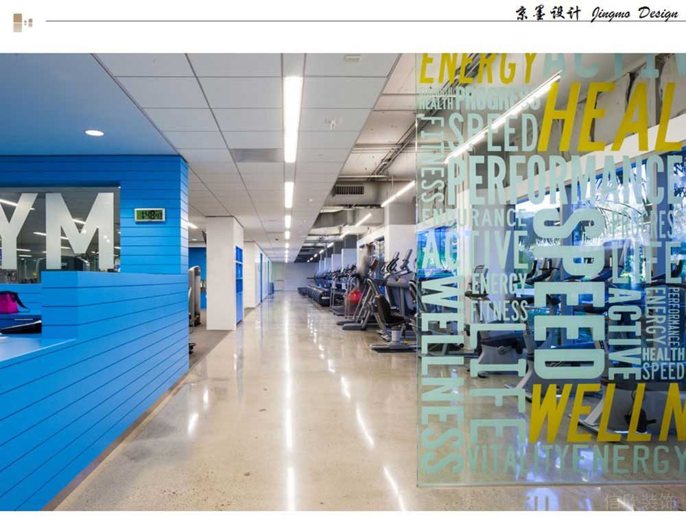 現(xiàn)代風(fēng)格公共辦公室休閑活動(dòng)健身廳裝修圖