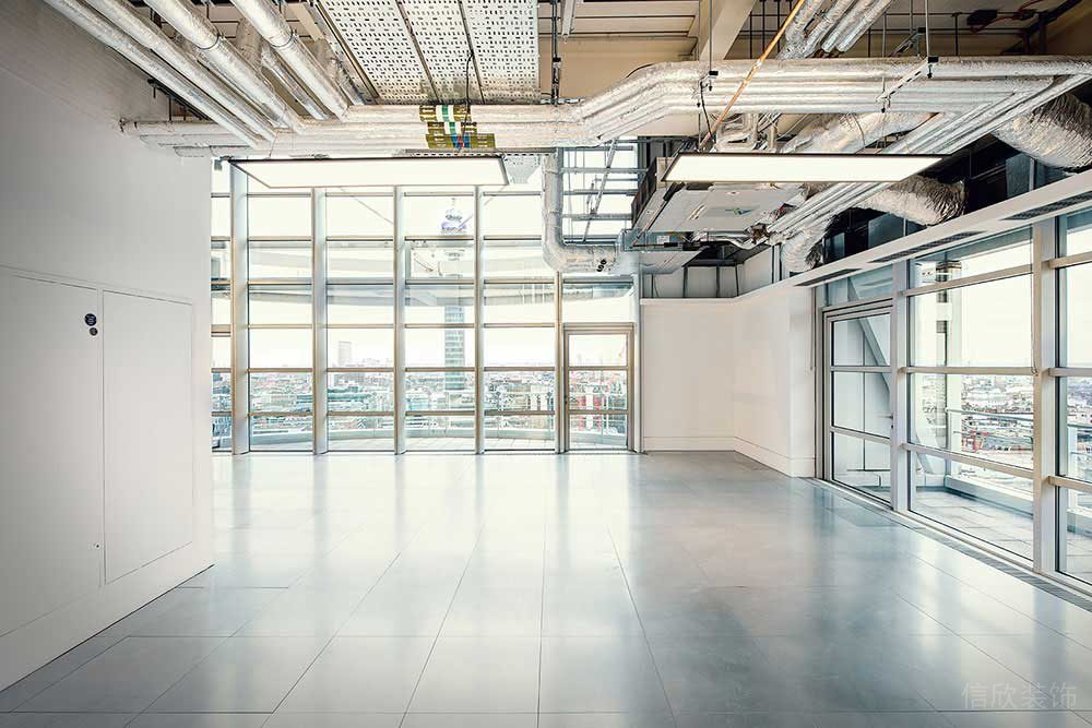 現(xiàn)代工業(yè)風辦公空間案例廊廳設計裝修圖