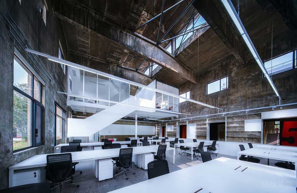 現(xiàn)代工業(yè)商務(wù)辦公空間設(shè)計裝修圖