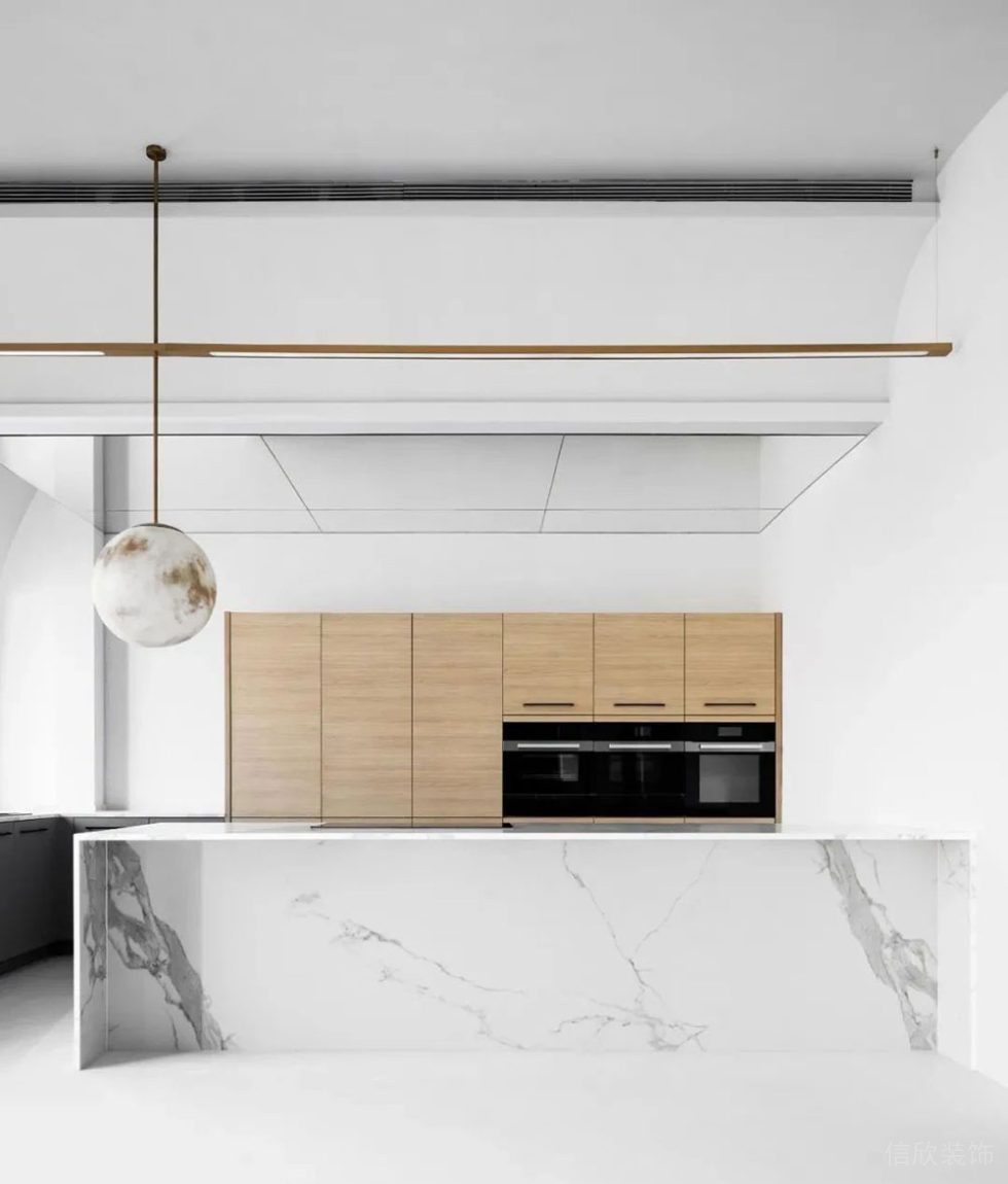 現代簡約風格辦公室項目茶水間裝修圖