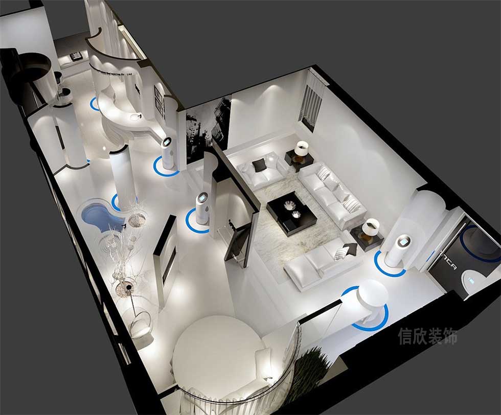 深圳智能展廳平面 深圳智能展廳平面