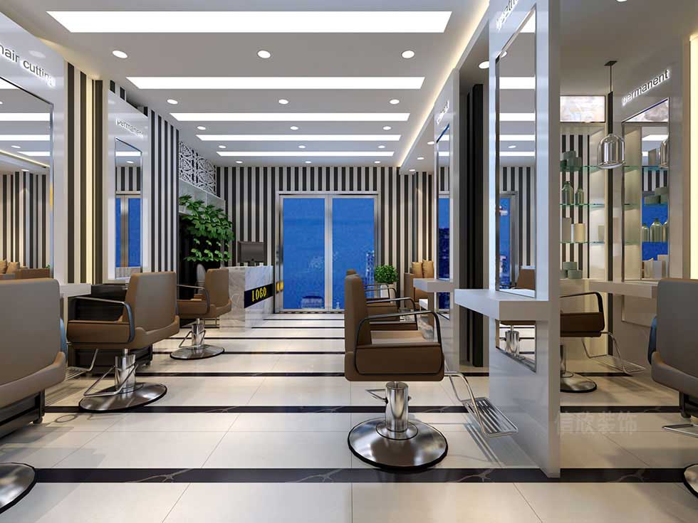 深圳精品美發店大廳 深圳精品美發店大廳