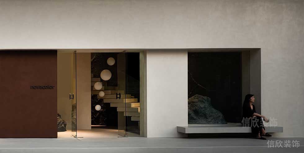 日式玻璃平推門效果圖戶外簡(jiǎn)約效果