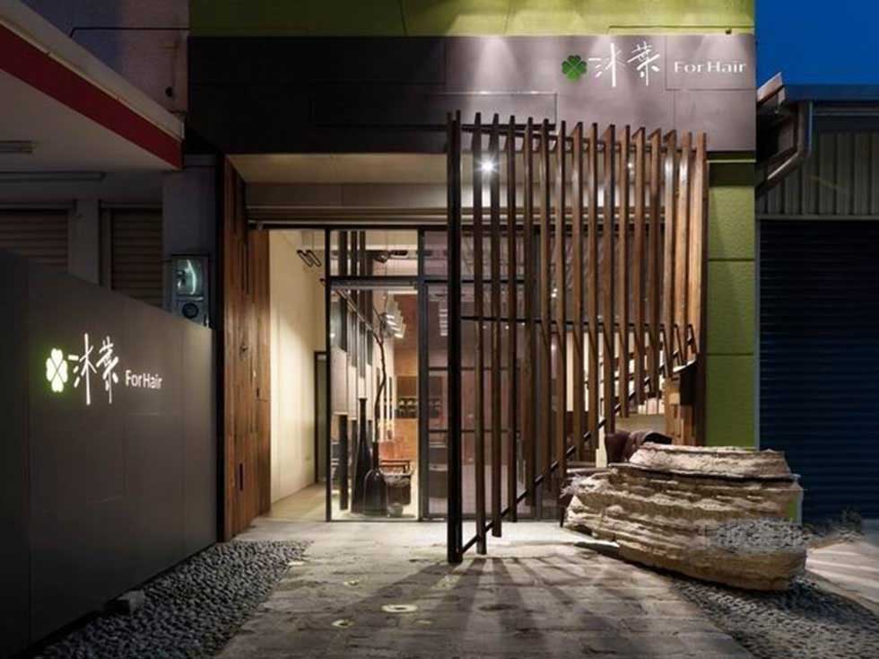 100平方理發店門頭 100平方理發店門頭