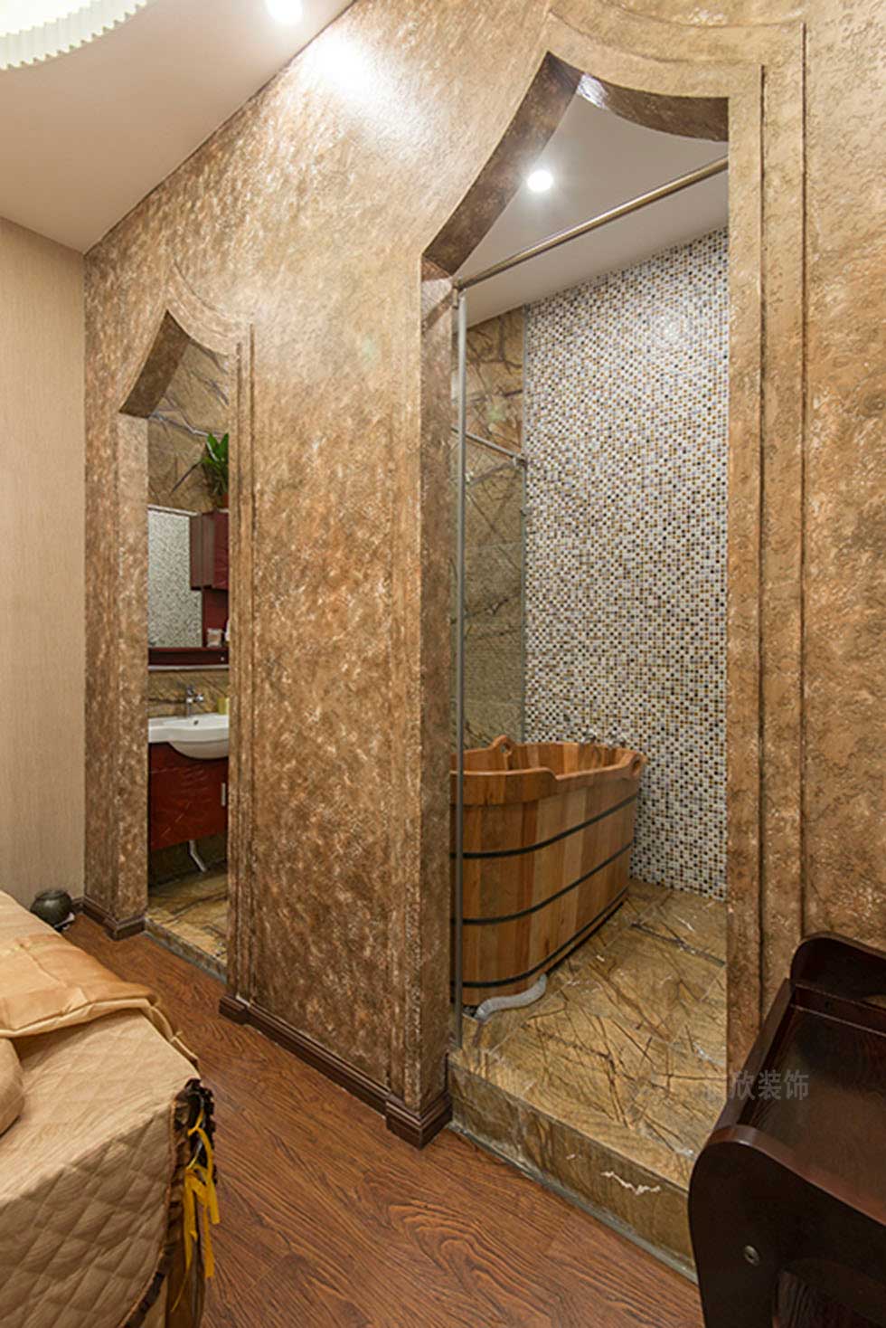 深圳福田美容美發養生店洗浴區裝修 深圳福田美容美發養生店洗浴區裝修