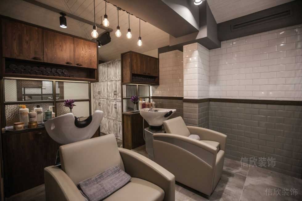 深圳龍華美發(fā)店洗頭區(qū)設(shè)計 深圳龍華美發(fā)店洗頭區(qū)設(shè)計