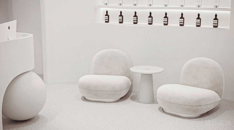 木浦造型皮膚管理接待區裝修設計 木浦造型皮膚管理接待區裝修設計