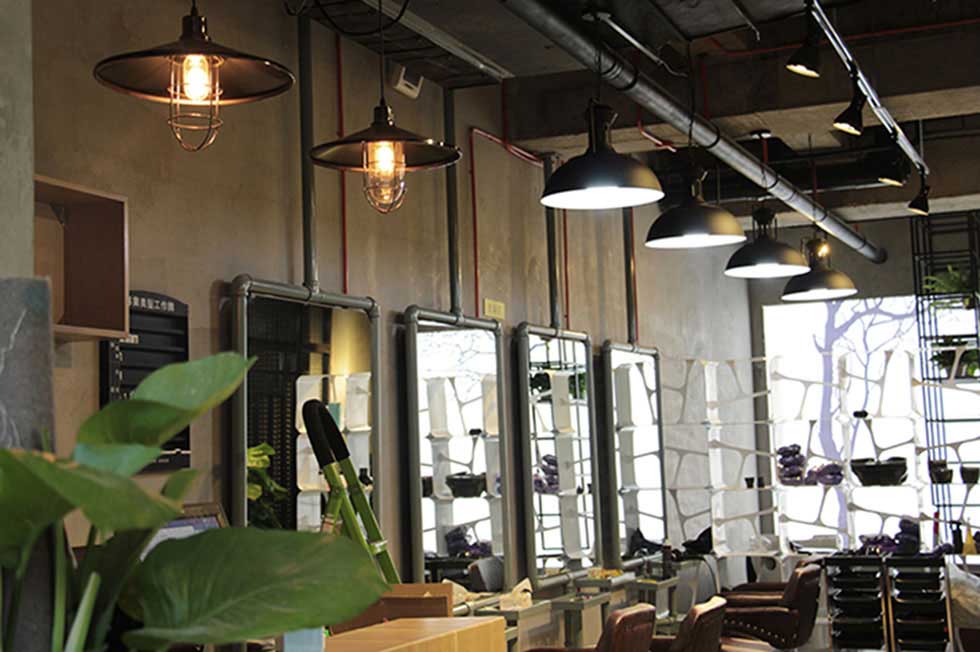 深圳龍崗美發店大廳裝修設計 深圳龍崗美發店大廳裝修設計