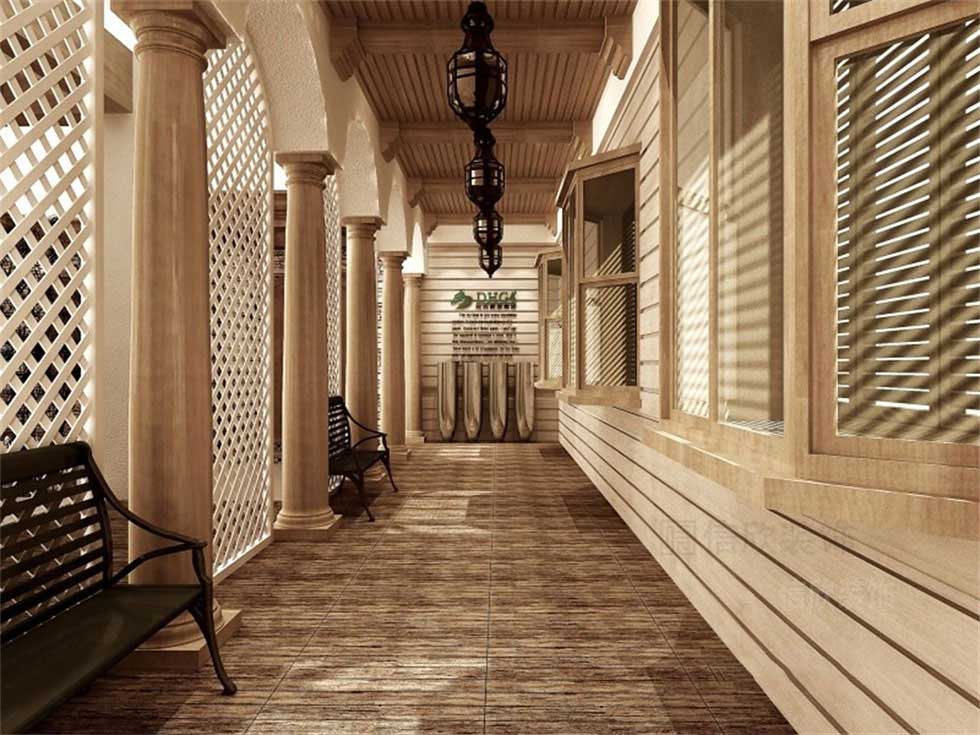 實(shí)木制品展廳走廊裝修設(shè)計(jì) 實(shí)木制品展廳走廊裝修設(shè)計(jì)