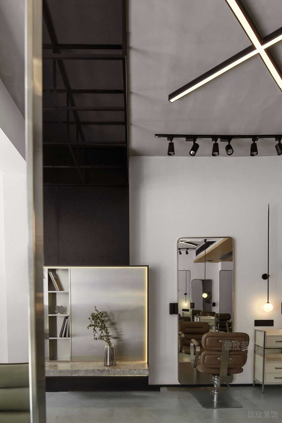 深圳福田美容美發(fā)SPA館大廳裝修設(shè)計 深圳福田美容美發(fā)SPA館大廳裝修設(shè)計