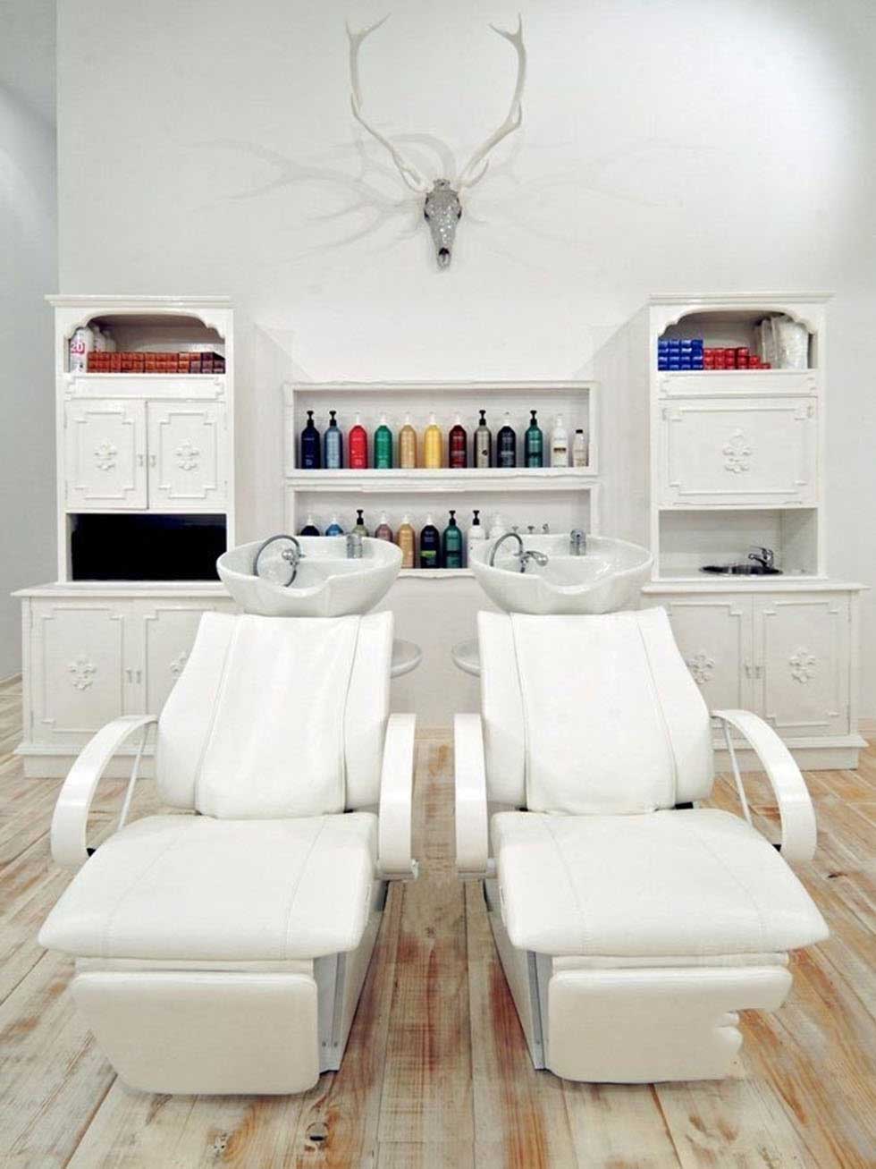 白色的美發(fā)店洗發(fā)區(qū)裝修設計 白色的美發(fā)店洗發(fā)區(qū)裝修設計