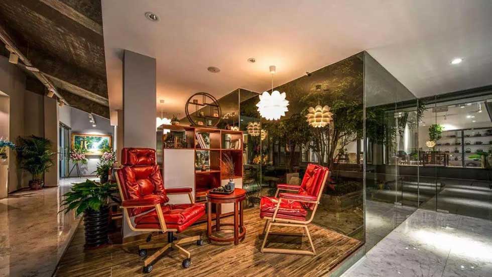 深圳寶安美容會(huì)所會(huì)客區(qū)裝修設(shè)計(jì)