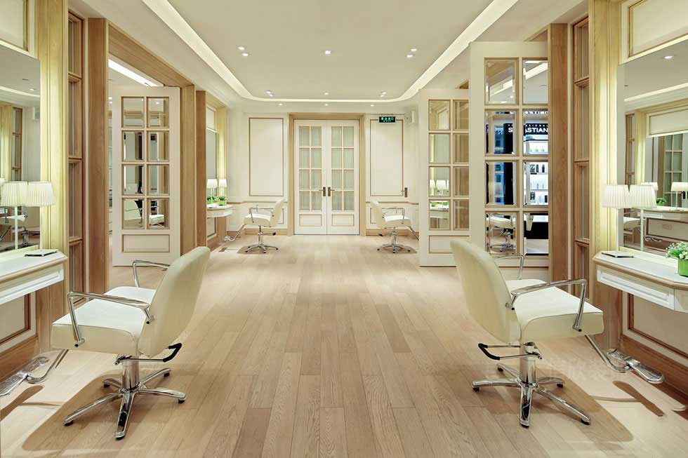 200平方簡歐風格美發店造型區裝修 200平方簡歐風格美發店造型區裝修