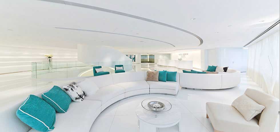 美發店豪華洽談區 美發店豪華洽談區