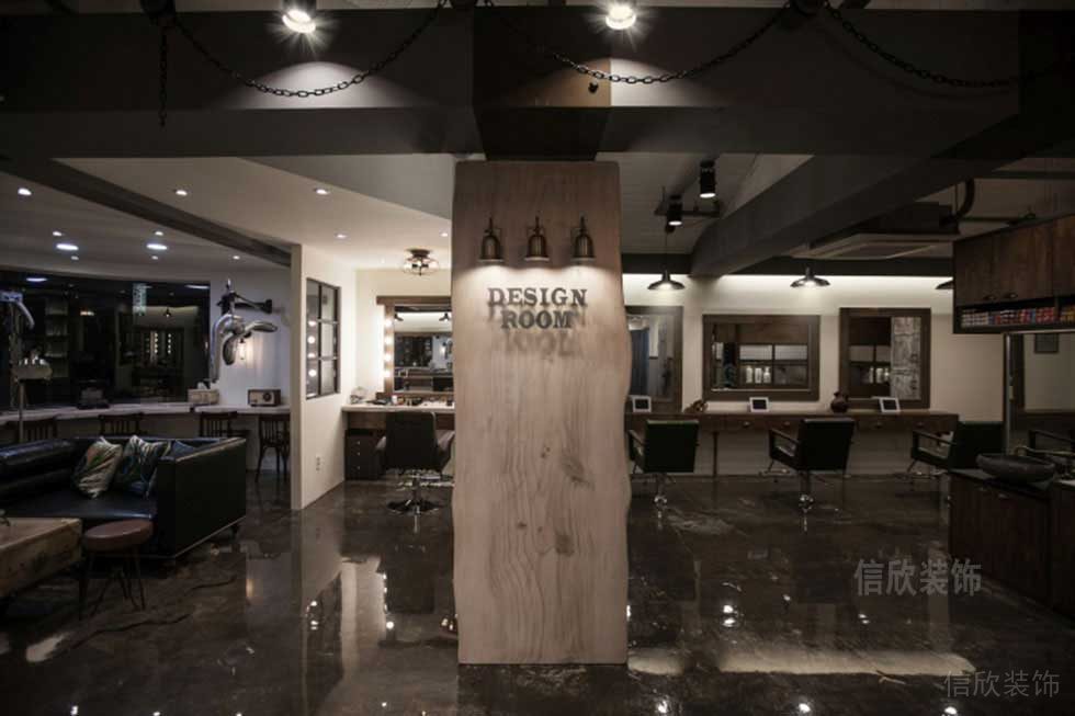 深圳龍華美發(fā)店大廳設(shè)計 深圳龍華美發(fā)店大廳設(shè)計