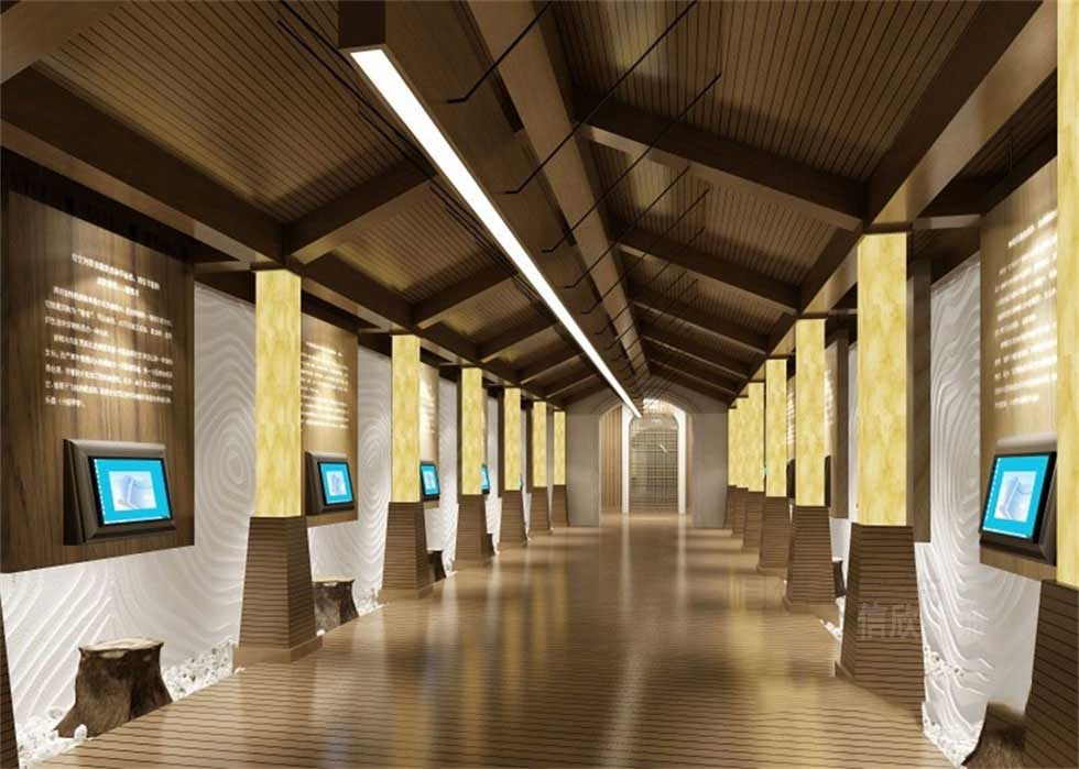 木業產品展廳產品展示區裝修設計 木業產品展廳產品展示區裝修設計