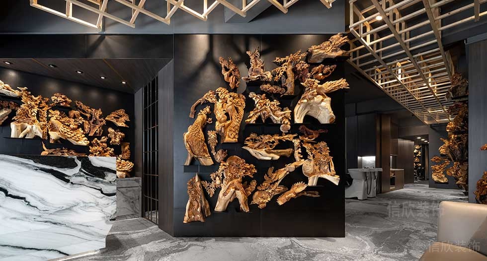 深圳寶安高端美容美發(fā)店入戶裝修