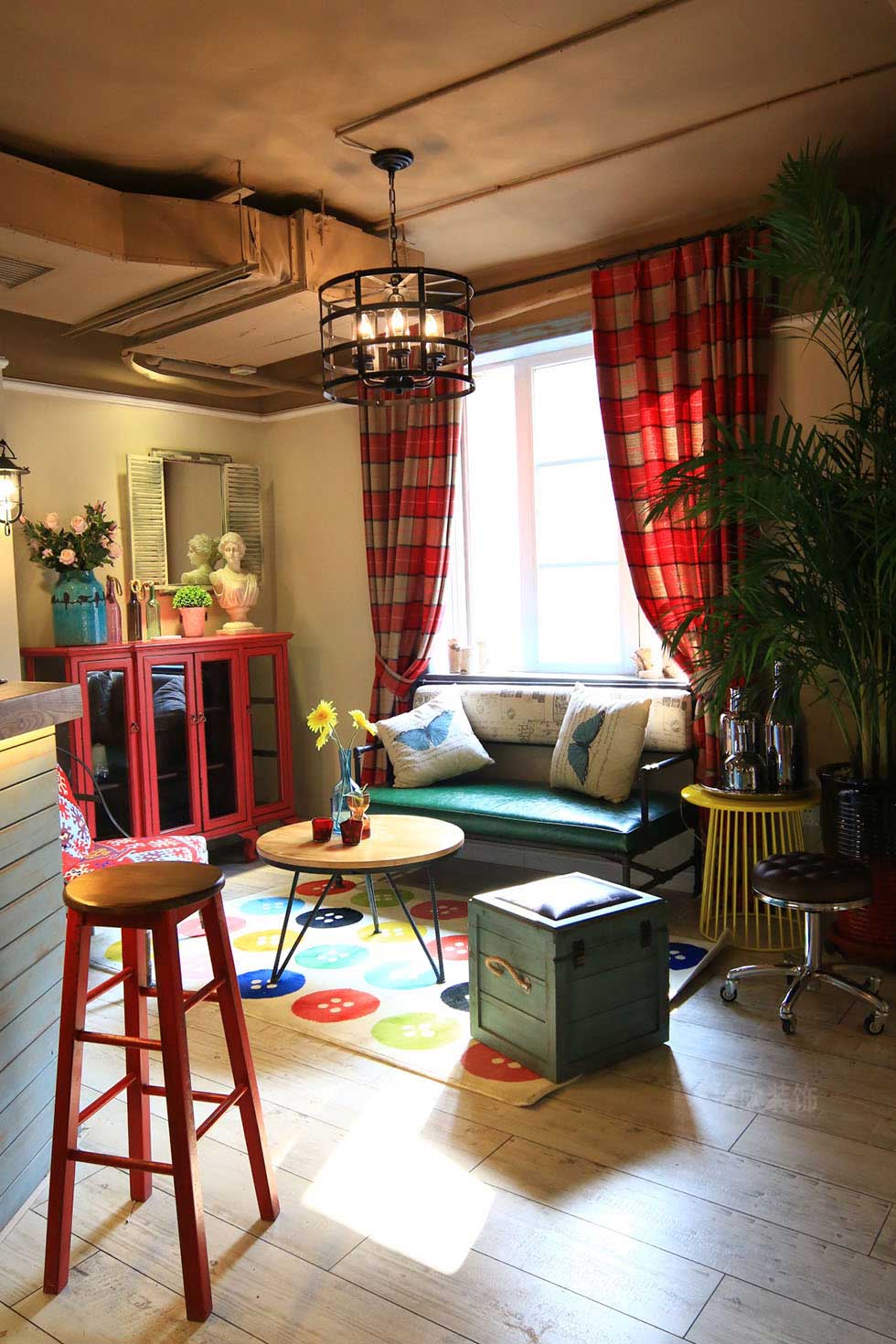 深圳寶安小美發店休閑區裝修設計 深圳寶安小美發店休閑區裝修設計