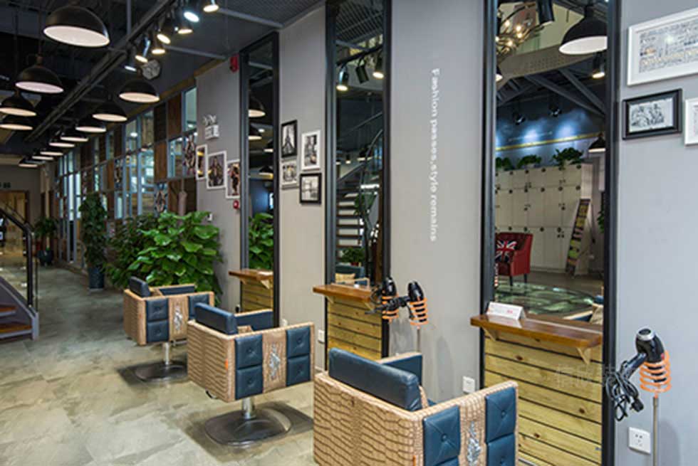 深圳福田美容美發養生店大廳裝修 深圳福田美容美發養生店大廳裝修