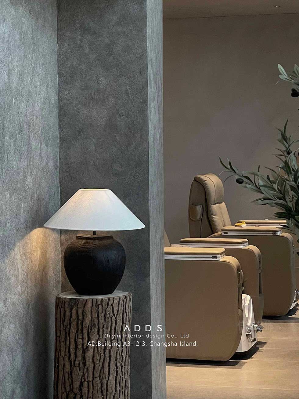 辦公室等候區(qū)樹樁燈