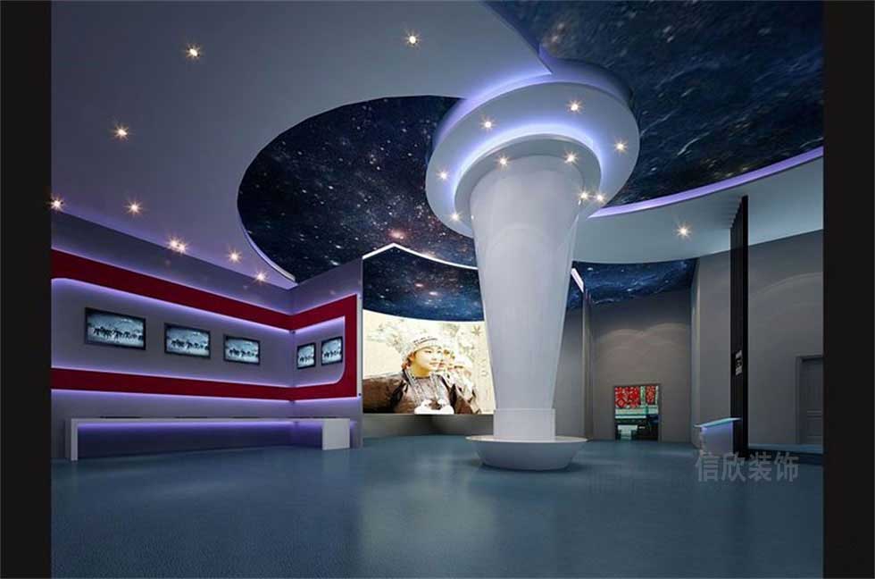 共享信息科技展廳大廳裝修設(shè)計(jì) 共享信息科技展廳大廳裝修設(shè)計(jì)