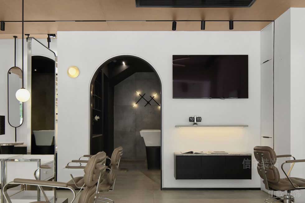 深圳福田美容美發(fā)SPA館大廳裝修設(shè)計 深圳福田美容美發(fā)SPA館大廳裝修設(shè)計