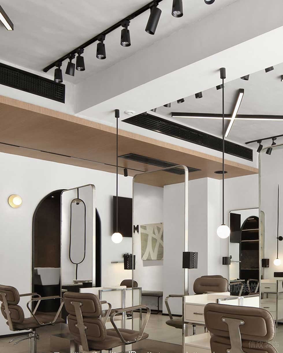 深圳福田美容美發(fā)SPA館一樓大廳裝修設(shè)計 深圳福田美容美發(fā)SPA館一樓大廳裝修設(shè)計