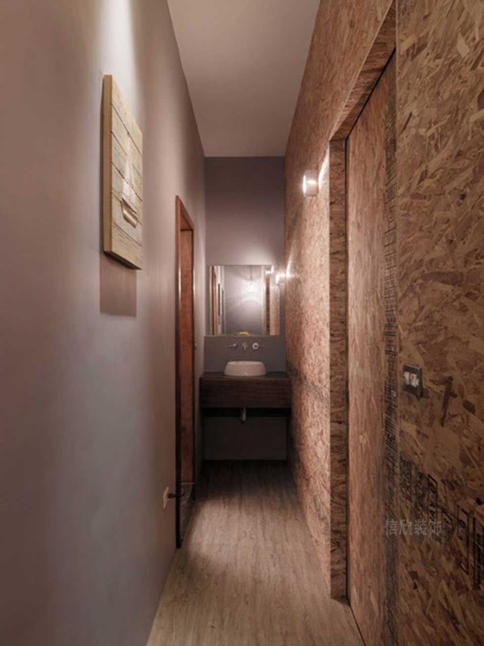 100平方理發店過道 100平方理發店過道