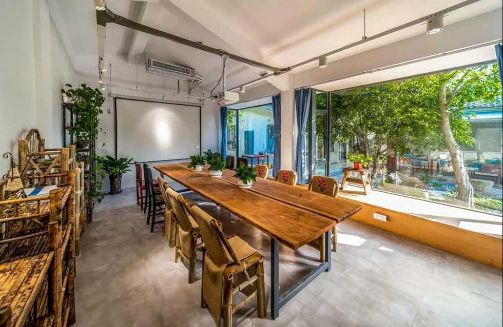 深圳寶安美容會(huì)所會(huì)議室裝修設(shè)計(jì)