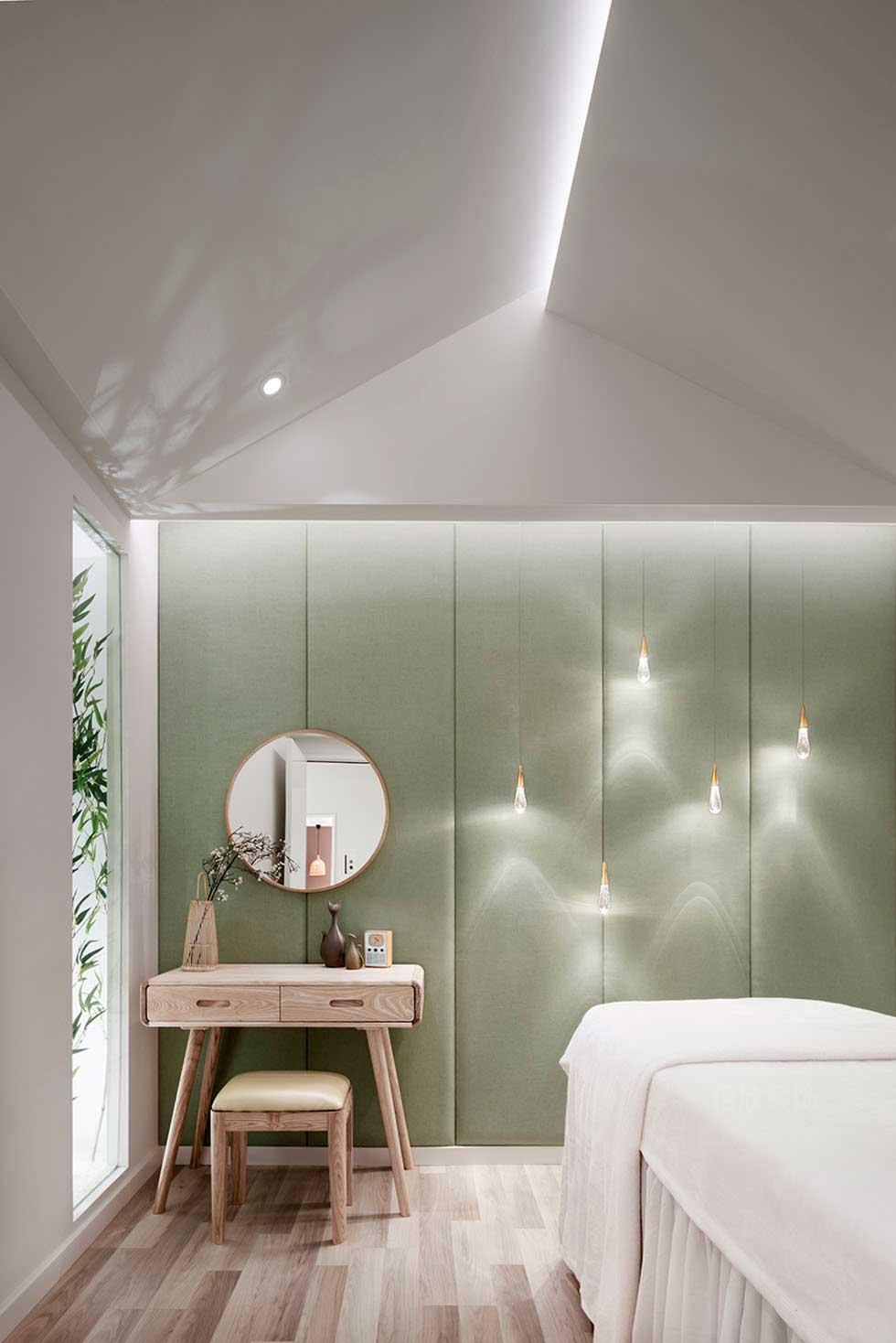 深圳美睫中心美容區裝修設計 深圳美睫中心美容區裝修設計