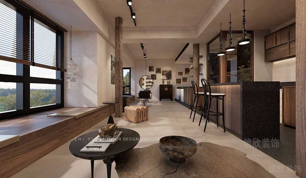 YUAN美發會所走廊裝修設計 YUAN美發會所走廊裝修設計