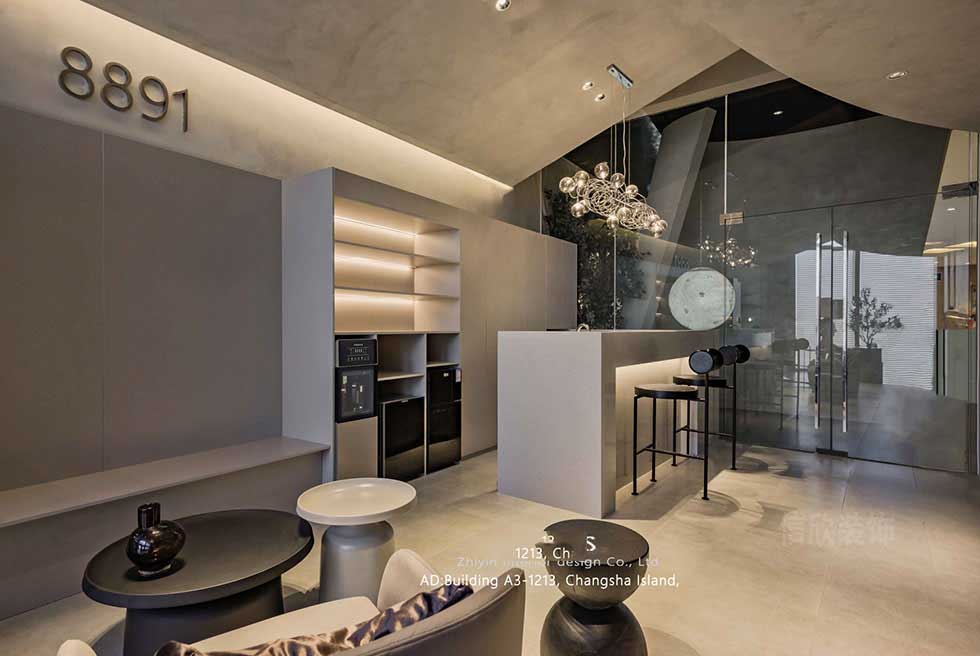 8891美學沙龍會客區裝修設計 8891美學沙龍會客區裝修設計