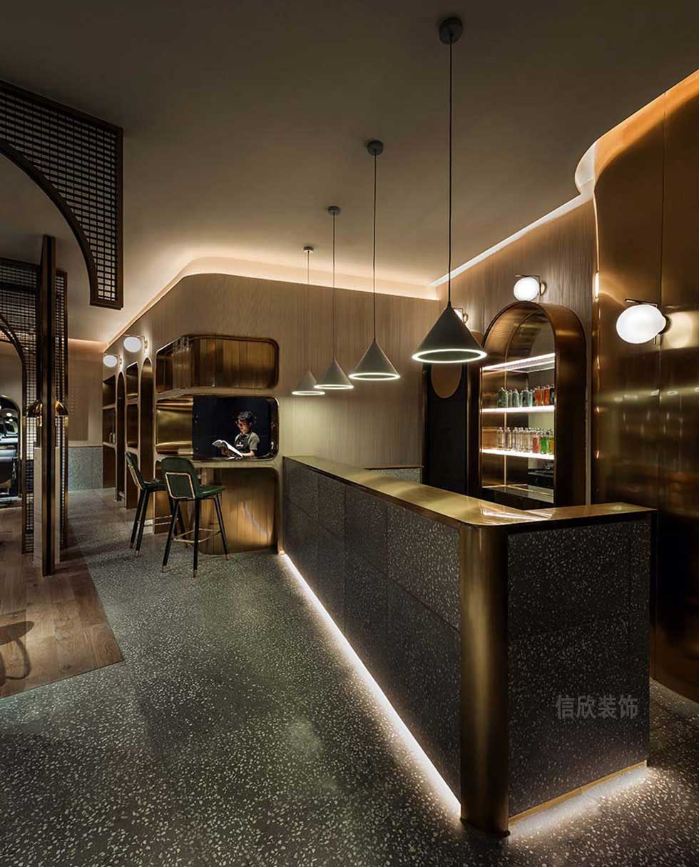 深圳龍華發廊前臺裝修設計 深圳龍華發廊前臺裝修設計