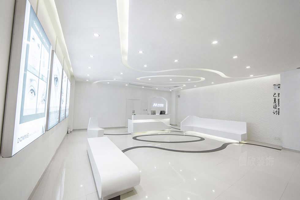 深圳極簡美容院大廳裝修設(shè)計 深圳極簡美容院大廳裝修設(shè)計