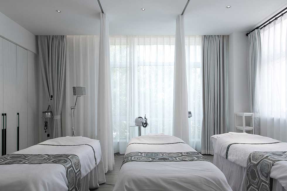 深圳福田美容店美容區裝修設計 深圳福田美容店美容區裝修設計