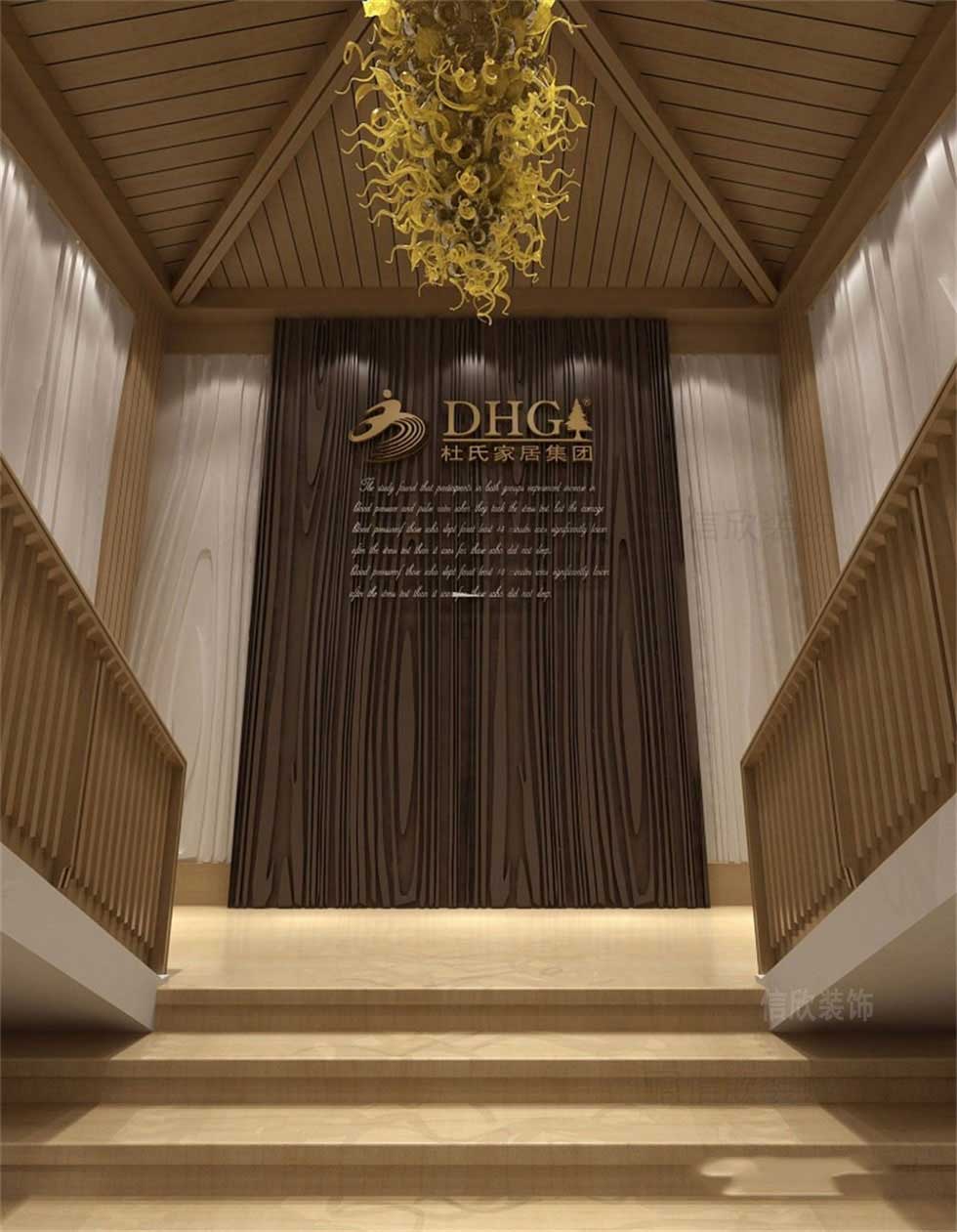 木業產品展廳樓梯裝修設計 木業產品展廳樓梯裝修設計