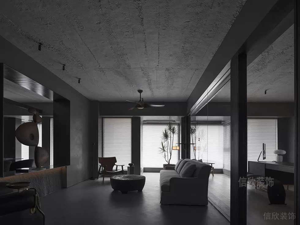 極簡風格辦公室休閑接待室裝修圖